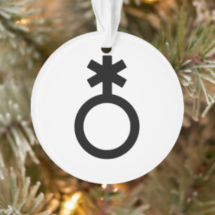 Nichtbinäres Generikum-Symbol Ornament