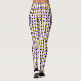 nichtbinäres Muster weiß C Leggings