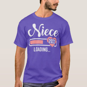 Nichte 2022 Laden für Schwangerschaftsankündigung T-Shirt