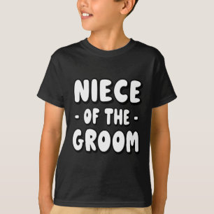 Nichte des Bräutigams - Süß Retro 70er  T-Shirt