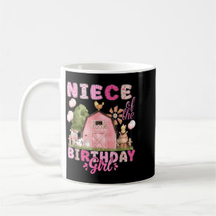 Nichte des Geburtstagskindes 1. Geburtstag Kuhfarm Kaffeetasse