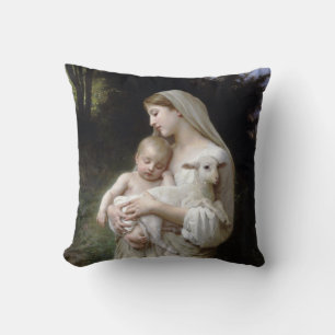 Nichtigkeit (Madonna und Kind), Bouguereau Kissen