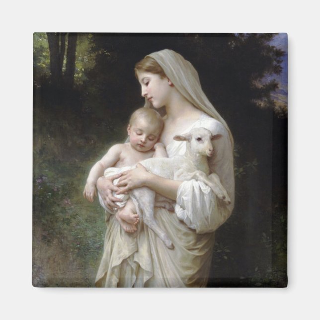 Nichtigkeit (Madonna und Kind), Bouguereau Magnet (Vorne)