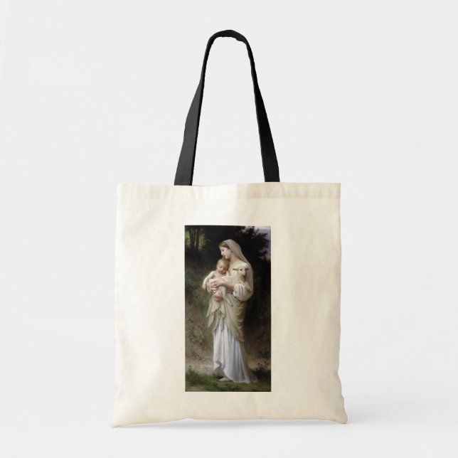 Nichtigkeit (Madonna und Kind), Bouguereau Tragetasche (Vorne)