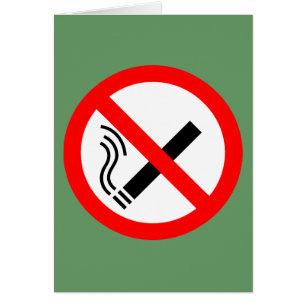 NICHTrauchzeichen - UK Signage