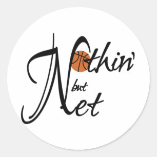 Nichts' aber neu runder aufkleber