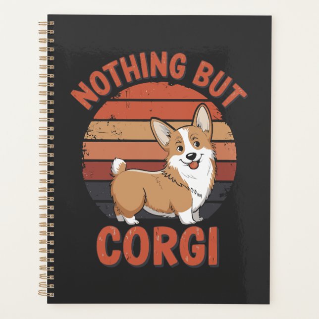 Nichts als Corgi Planer (Vorderseite)