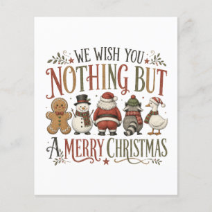Nichts als ein frohes Weihnachten Flyer