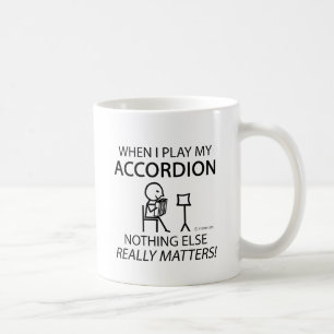 Nichts anderes ist Akkordeon von Bedeutung Kaffeetasse