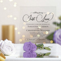 Nichts Besonderes, nur Liebe Chic Lavendel-Rosen-H