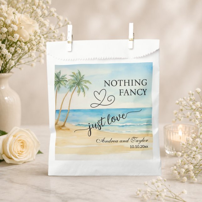 Nichts Besonderes, nur Liebe Elegante Hochzeit  Geschenktütchen (Von Creator hochgeladen)