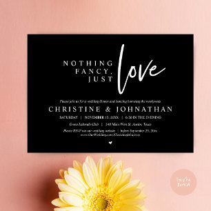 Nichts Besonderes, Nur Liebe, Flitterwochen-Dinner Einladung