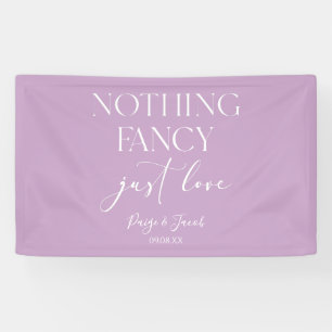 Nichts Besonderes, nur Liebe Minimalistische Casua Banner
