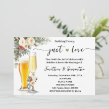 Nichts Besonderes, nur Liebe Weiße Winterhochzeit