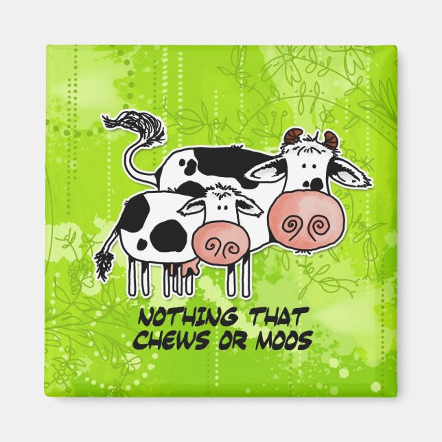 nichts, das kaut oder moos magnet (Vorne)