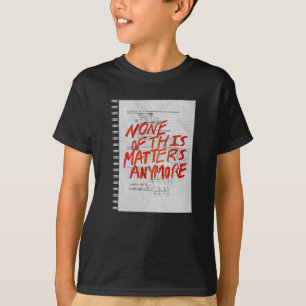 Nichts davon ist mehr - Aufkleber für die mathemat T-Shirt