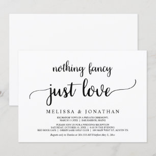 Nichts Extravagant nur Liebe, einfach minimale rus Einladung