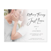 Nichts Extravagant nur Liebe Foto Save the Date