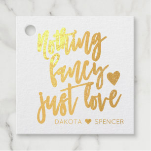Nichts Extravagant nur Liebe Gold Heart Micro We Geschenkanhänger