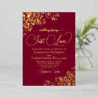 Nichts Extravagant nur Liebe Hochzeit Burgund & Go