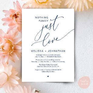 Nichts Extravagant, nur Liebe, Hochzeitsempfang Pa Einladung