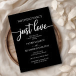 Nichts Extravagant nur Liebe Lässig Hochzeit Einla Einladung<br><div class="desc">Nichts Extravagant nur Liebe Lässig Hochzeit Einladung</div>