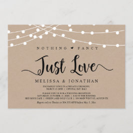 Nichts Extravagant, nur Liebe, Lichterklopfen Einladung