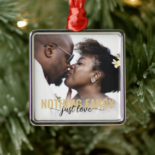 Nichts Extravagant nur Liebe neu Ornament Aus Metall