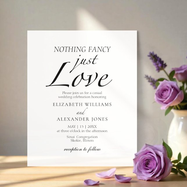 Nichts Extravagant nur Liebe Script Hochzeitseinla (Von Creator hochgeladen)