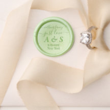 Nichts Extravagant nur Liebe Trendy Monogram Weddi