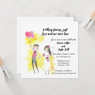 Nichts extravagant nur Liebe und offene Bar