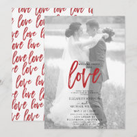 Nichts Extravagantes Lässiges Vellum Foto Hochzeit