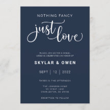 Nichts Extravagantes nur Liebe Hochzeitsempfang