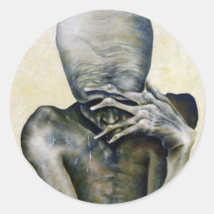 Nichts fehlt runder aufkleber