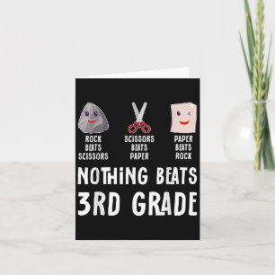Nichts geht über 3. Klasse lustig zurück zu Schulk Karte