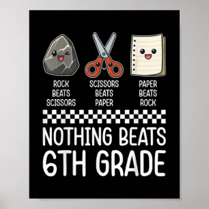 Nichts geht über 6. Klasse lustig zurück zur Schul Poster