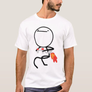 Nichts, hier zu tun spritzen Satz-Typ T-Shirt