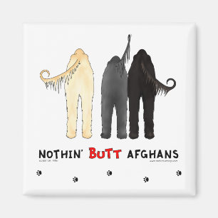 Nichts Hintern-Afghane-Magnet Magnet