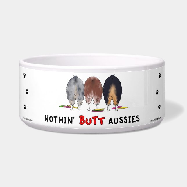 Nichts Hintern-Australier Napf (Vorderseite)