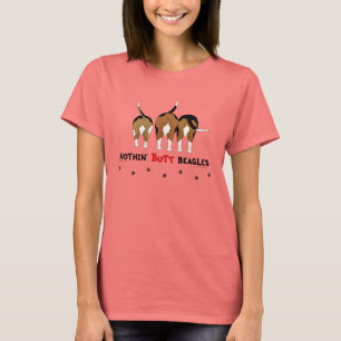 Nichts Hintern-Beagles T-Shirt