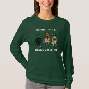 Nichts Hintern ein belgisches Weihnachten T-Shirt
