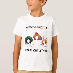 Nichts Hintern ein Corgi-Weihnachten T-Shirt