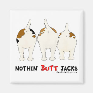 Nichts Hintern-Jacke Magnet