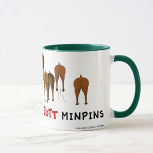 Nichts Hintern MinPins Tasse