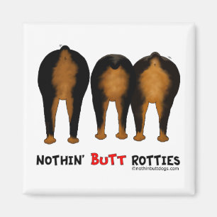 Nichts Hintern Rotties Magnet