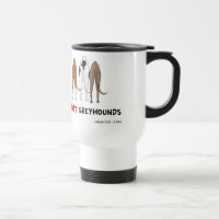 Nichts Hintern-Windhund-Tasse
