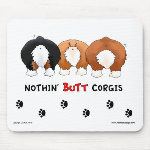 Nichts HinternCorgis Mousepad