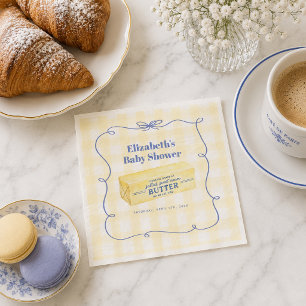 Nichts ist besser als eine Babyparty Serviette