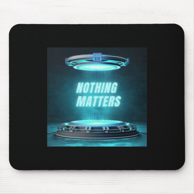 Nichts ist nur Kill Sticker Mousepad (Vorne)