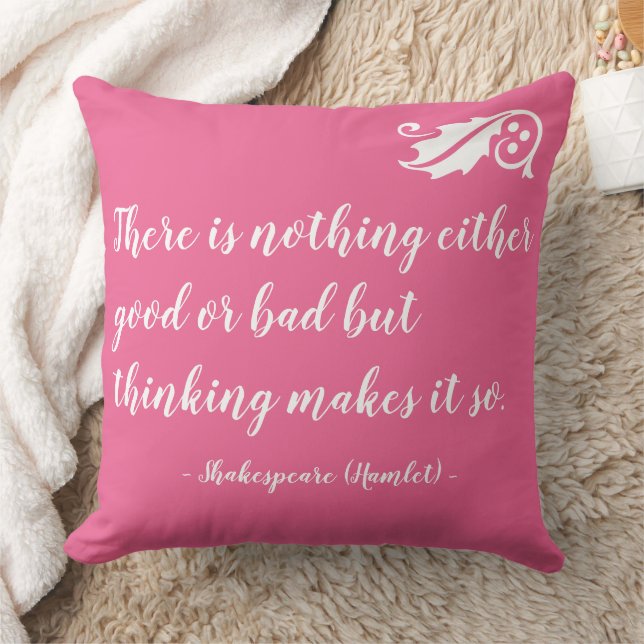 Nichts ist so gut schlecht, als Shakespeare zu den Kissen (Decke)